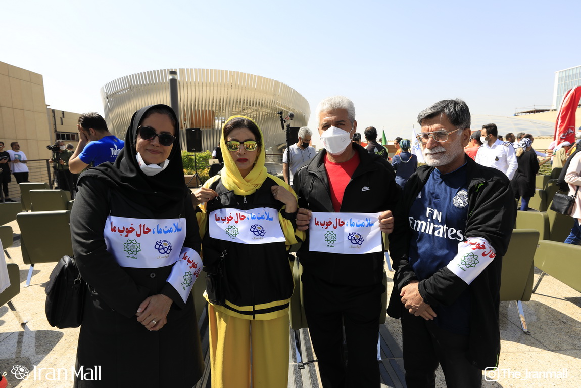 افتتاح «جاده سلامتی» ایران‌مال با حضور وزیر ورزش